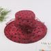New Eugenia Edge Beach Wave Dot Flower Sunshade Children's Mesh Thin Summer Sunscreen Sun Hat_viptrois.com