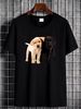 LABRADOR PUPPIES T SHIRT Golden Chocolate Lab Retriever Pup Dog S To 3XL Homme Soft Versatile Casual Stretched Stylish Designer Clothes_viptrois.com