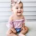 Baby Muslin Cotton Gauze Bow Hair Headband Accessories Baby 100 Days Old Super Soft Nylon Male_viptrois.com