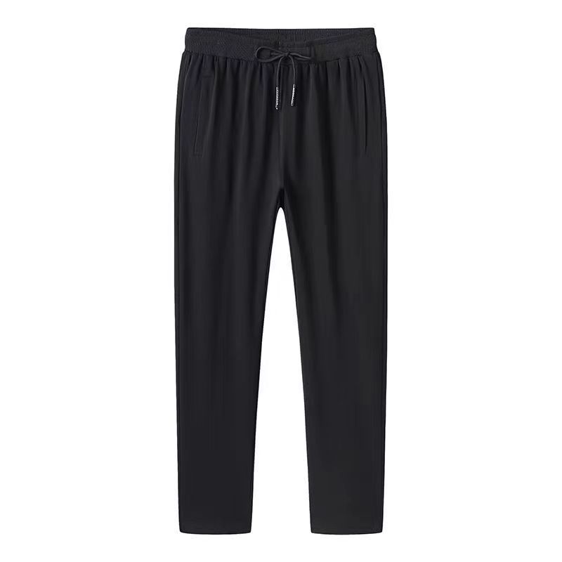 Youth Winter Gray Pants Heavy Cotton Cuff Pants Casual Sports Pants Men's Loose Pants Unisex_viptrois.com