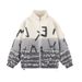 Men's Clothing Polar Fleece Jacket Men Autumn and Winter Trend Thickened Stand Collar Casual Jacket Trendy Lamb Plush Winter Tops_viptrois.com