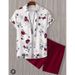 Men's Clothing Casual Hawaiian 3D Printed Short Sleeved Shirt Suit_viptrois.com