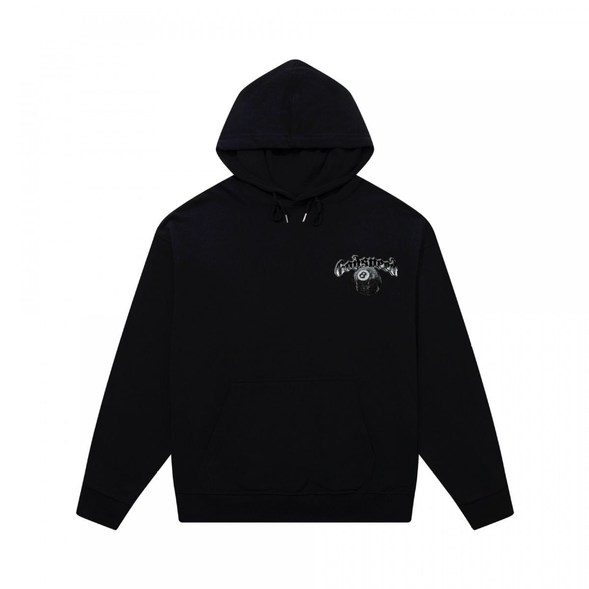 Brand Skull Print Heavy Cotton Unisex High Street Hooded Sweatshirt Long Sleeve Fashion_viptrois.com