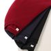 Men's Clothing Casual Long Sleeve Pullover Sweatshirt - Classic Round Neck, Relaxed Fit, Vintage Style, Basic Solid Color For Autumn_viptrois.com