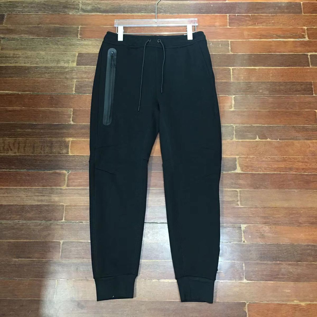 2024 Spring And Autumn Casual Sports Drawstring Jogger Patchwork Cotton Knit Men's Multi-color 002 Sweatpants_viptrois.com