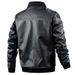 Men's Clothing 2024 Men's Motorcycle Leather Jacket Men's Trendy Brand Leather Jacket Spring And Autumn Korean Style Casual Leather_viptrois.com
