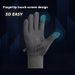 Warm Cycling Gloves For Autumn And Winter Skiing And Mountaineering Men's Driving And Cycling Velvet Touch Screen Anti Slip And Dew, Two Fingers_viptrois.com