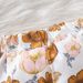 Babies' clothes Infants and Children Solid Color Long-sleeved Bow Knot Pullover Printed Flared Pants Trousers Set Autumn_viptrois.com