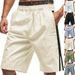 Men's Side-Zip Cargo Shorts – American Hip-Hop Style 5-Inch Inseam Beach & Streetwear Shorts_viptrois.com