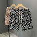 Unisex Summer Floral Print Shorts High Street Fashion Casual Straight Cut 5-Inch Inseam Beach Shorts Loose Fit_viptrois.com