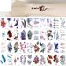 Q 521-560 Small fresh waterproof tattoo sticker set any combination_viptrois.com