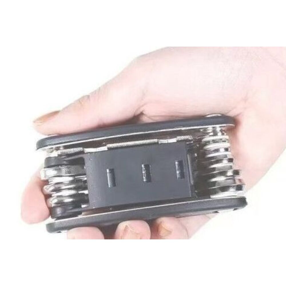 Bicycle Repair Tools Hexagon Folding Combination Wrench 16-in-1 Multi-Function Screwdriver Set_viptrois.com