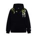 Plant Vine Floral Embroidery Hoodie Unisex Trendy High Street Vibe Niche Design Loose Sweatshirt_viptrois.com