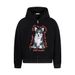 Animal Dog Print Hooded Cardigan Sweatshirt Men's Autumn And Winter Loose Stre American Style Sports Short Zipper_viptrois.com