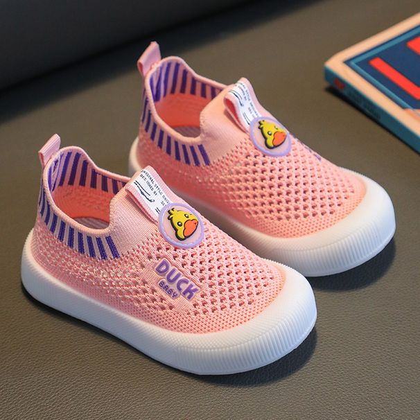 Children's Sneakers Spring And Autumn New Boys' Sports Shoes Girls' Knitted Mesh Shoes 1 6 Kindergarten Casual Shoes_viptrois.com