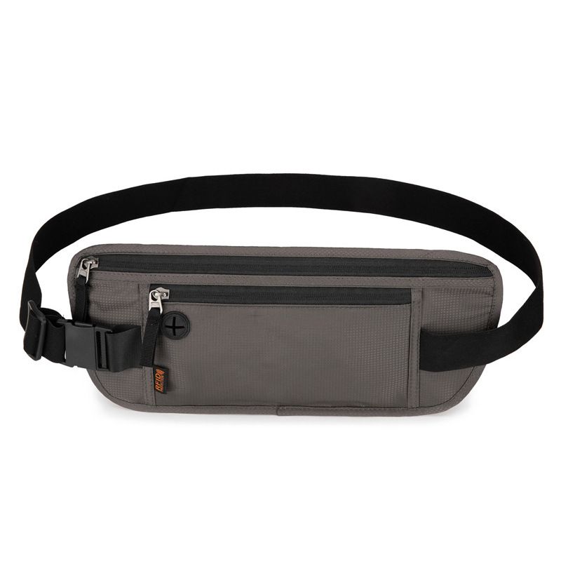 Gym Bags New Mobile Phone Passport Document Bag Waist Bag Close Fitting Anti Theft Brush RFID Waterproof Anti Theft Ultra Thin Mobile Phone Waist Bag_viptrois.com