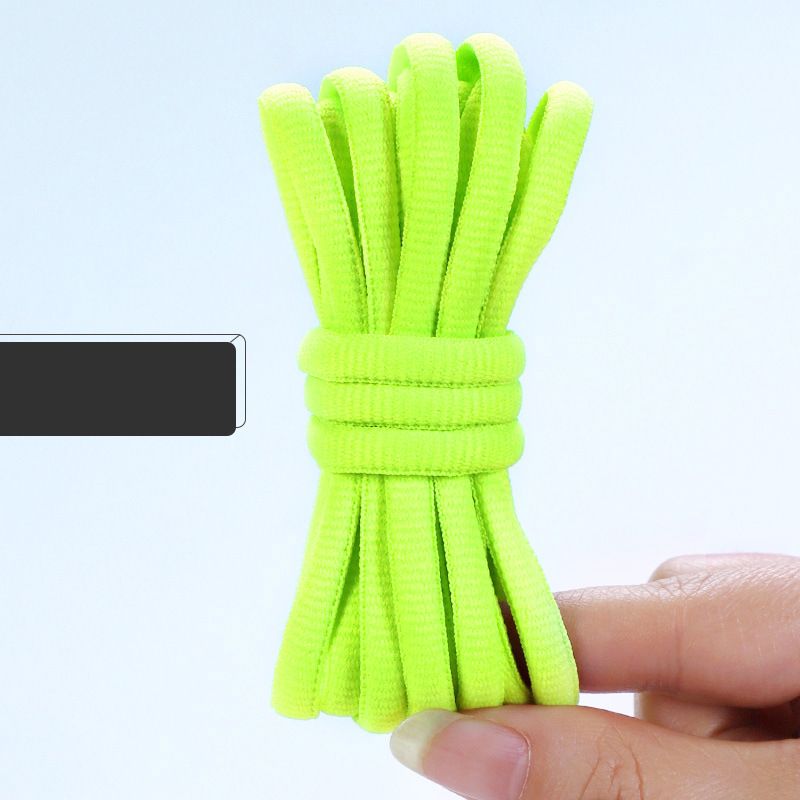 Shoe Accessories generation high top basketball shoes laces men's fluorescent light green semi circular shoelaces_viptrois.com
