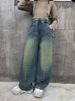 Spot 25008 Retro Pearl Jeans New Children's Miscellaneous European And American Jeans_viptrois.com