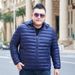 2025 Fashion Middle-Aged Young Men's Plus-Size Pure Color Long Sleeve Zipper Cotton-Padded Jacket M-11XL_viptrois.com
