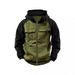 Trend Cross-Border Spring Autumn New Men's Hooded Solid Color European And American Youth Sports Multi-Pocket Patchwork_viptrois.com