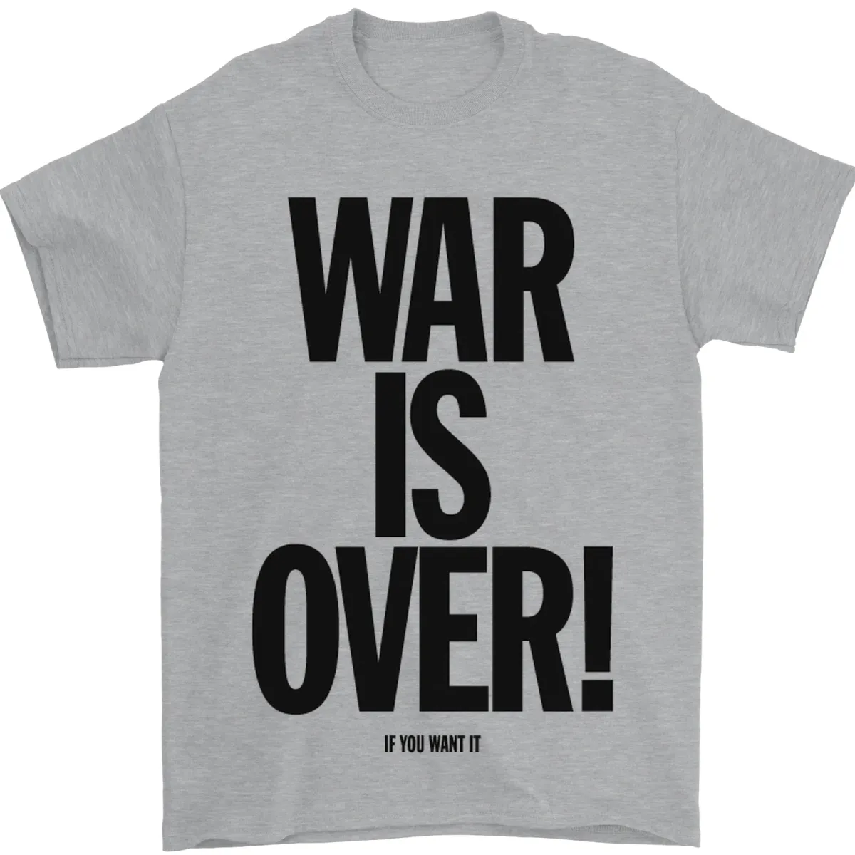 War Is Over If You Want It John Lennon Mens T-Shirt Mens Womens Tees Top 100% Cotton_viptrois.com