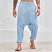 Men's Clothing Casual Fashion Loose Pants Summer Breathable Leggings Pants Beach Straight Pants_viptrois.com