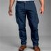Men's Clothing Men's Fashion Urban Solid Color Multi Pocket Twill Button Straight Overalls_viptrois.com