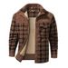 Men's Cotton Jacket Padded Cotton Jacket Thickened Jacket Men's Slim Shirt Jacket Young Men's_viptrois.com