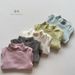 Korean Style Autumn And Winter New Small And Medium Children's Base Shirt Cotton Cashmere Stretch Top Versatile Base Shirt Children's Clothing_viptrois.com