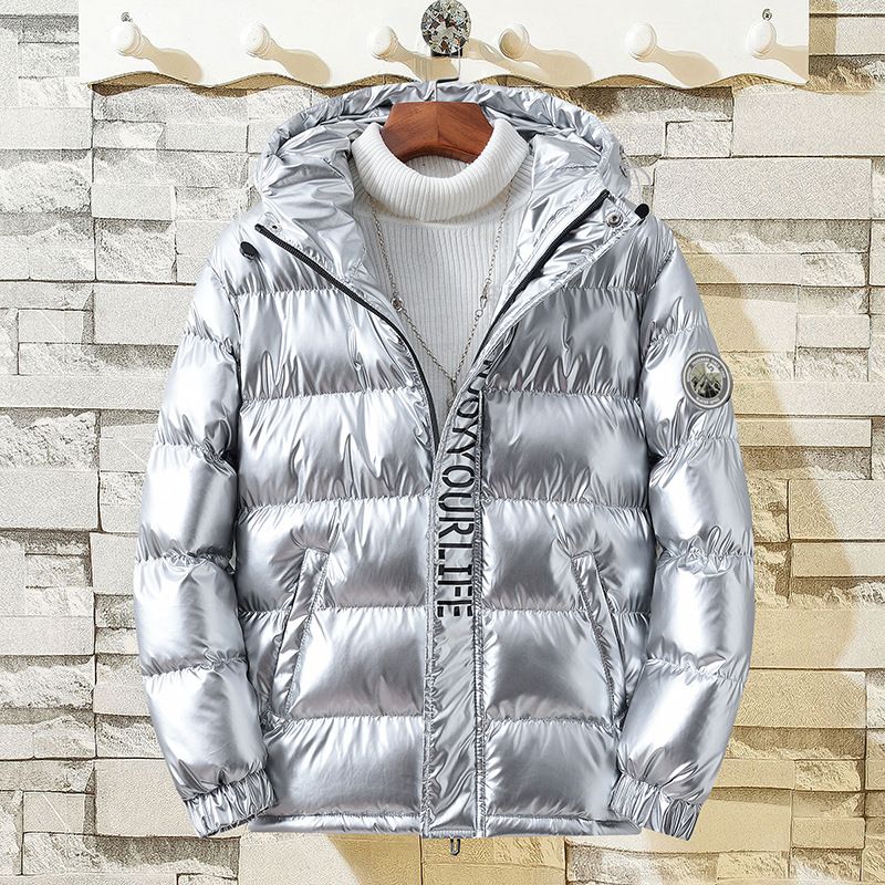 Boys' Winter Padded Jacket With Detachable Hood, Thickened Warm Coat For Kids, Fleece-Lined Outerwear For Cold Weather (130-180cm)_viptrois.com
