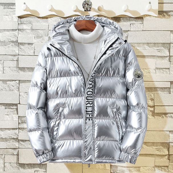 Boys' Winter Padded Jacket With Detachable Hood, Thickened Warm Coat For Kids, Fleece-Lined Outerwear For Cold Weather (130-180cm)_viptrois.com