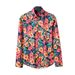 Men's Floral Printed Long Sleeve Shirt Spring Autumn Fashion Casual Top plus Size Jacket_viptrois.com