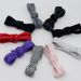 Flat 0.8cm Printed Splash Dot Polyester All-in-one Fashion Casual Shoelaces With String_viptrois.com