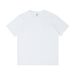 A Man In A Pure Cotton Short-sleeved T-shirt, A Loose And Casual Round-neck Solid-color Base Shirt_viptrois.com