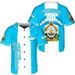 Men's Clothing Summer Men's 3D Printed Baseball Shirt National Flag Jersey Honduras Design Short Sleeve Casual Top For Men_viptrois.com