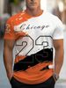 Men's Clothing Fashion High Quality Handsome Loose Cool Short Sleeved T Shirt_viptrois.com