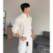 Men’s Half-Zip Knit Sweater – Lightweight & Breathable, Slim-Fit Pullover, Moisture-Wicking Fabric (White/Black/Brown, Sizes M-XXXL)_viptrois.com