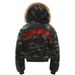 Men's Clothing American Style Sculpted Fur Collar Thickened Cleanfit Workwear Short Autumn And Winter Cotton Coat Retro Camouflage Jacket_viptrois.com