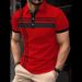 Cross-border European American Spring Autumn New Zipper Collar Short Sleeve Men's Polo Shirt For And_viptrois.com
