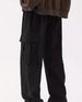 Men's Clothing large size corduroy drawstring personalized overalls men's trousers striped men's sweatpants_viptrois.com