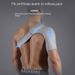 VBOSI Shoulder Support Brace For Outdoor Sports - Breathable & Warm Protective Gear For Training, Cycling, Fitness (Unisex, One Shoulder, Gray)_viptrois.com