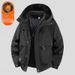 Men’s Plus Size Lightweight Cotton Padded Jacket – Spring & Autumn Casual Coat, Loose Fit, Comfortable & Stylish (4XL-11XL, Up To 370 Lbs)_viptrois.com