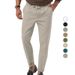 Men's Clothing Pants New Loose Large Size Elastic Waist Versatile Color Sports_viptrois.com