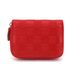 Wallet Plaid Card Bag Men's Large Capacity Id Card Card Collection Card Holder Sleeve Women's Zipper Coin Purse_viptrois.com