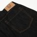 Men's Scimitar Jeans Versatile Loose Wide-Leg High Street Fashion Stitched Split Patchwork Casual Dad Pants_viptrois.com