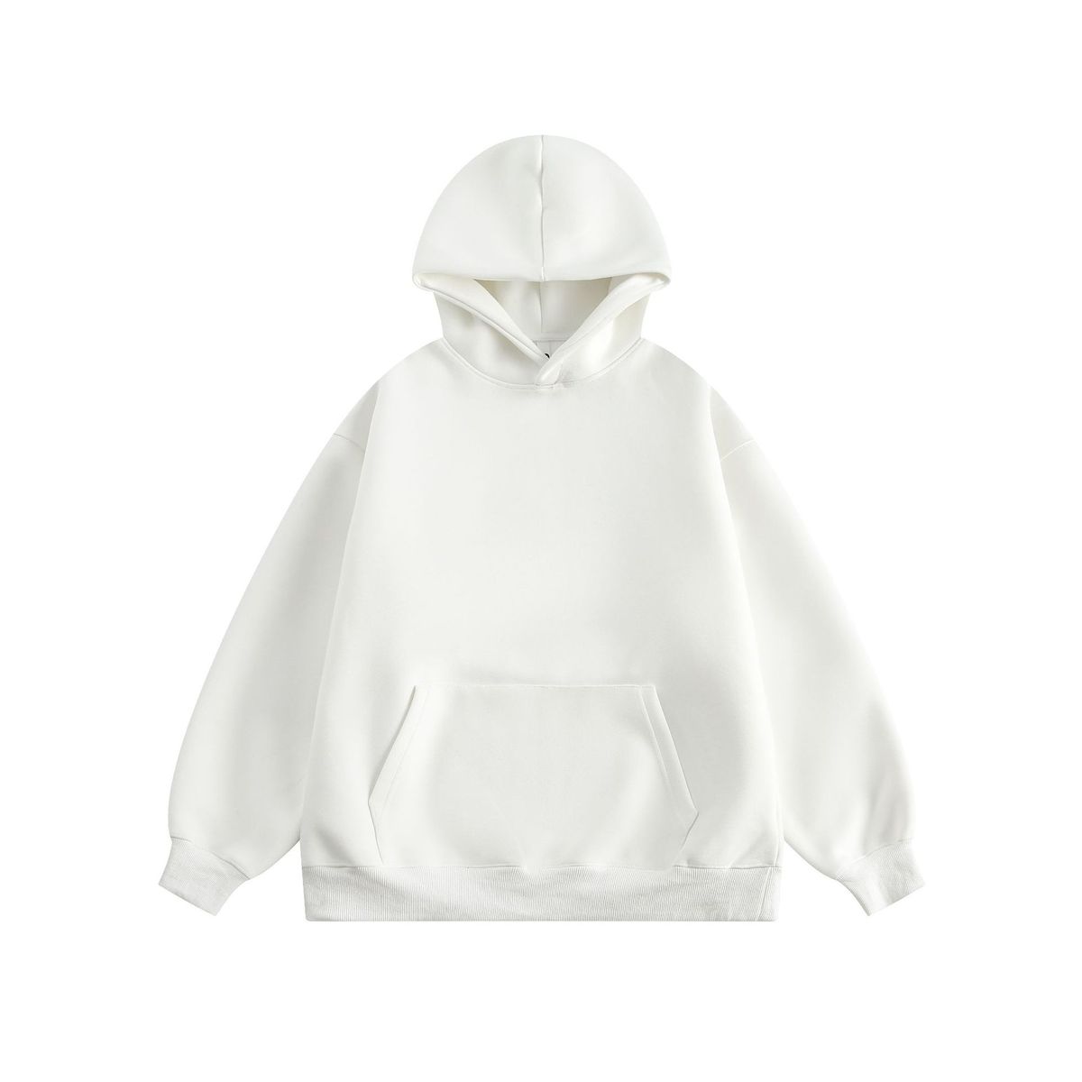 Men's Heavyweight Hooded Sweatshirt – Unisex Oversized Pullover With Side Pockets (Black/Navy/Heather Grey/More)_viptrois.com