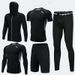 Men's 5-Piece Quick-Dry Basketball & Running Set – Breathable Milk Silk Hoodie & Training Outfit (Gym, Football, HIIT)_viptrois.com