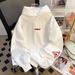 Vintage American Style Hooded Sweatshirt For Men - Oversized Fit, Heavyweight Cotton Blend, Casual Streetwear Essential_viptrois.com