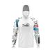 Men's Clothing Milk Silk Breathable Fishing Hatless Long Sleeved Lure Suit_viptrois.com