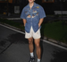 Summer New Embroidered Denim Short Sleeve Shirt Unisex Loose Street Style Trend_viptrois.com